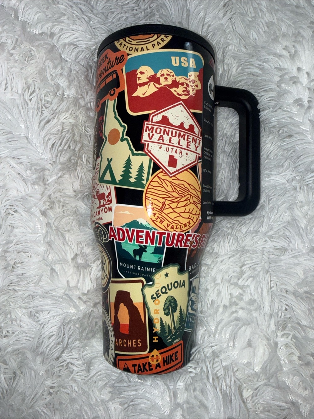 Hydrojug 40 Oz traveler National parks maverick